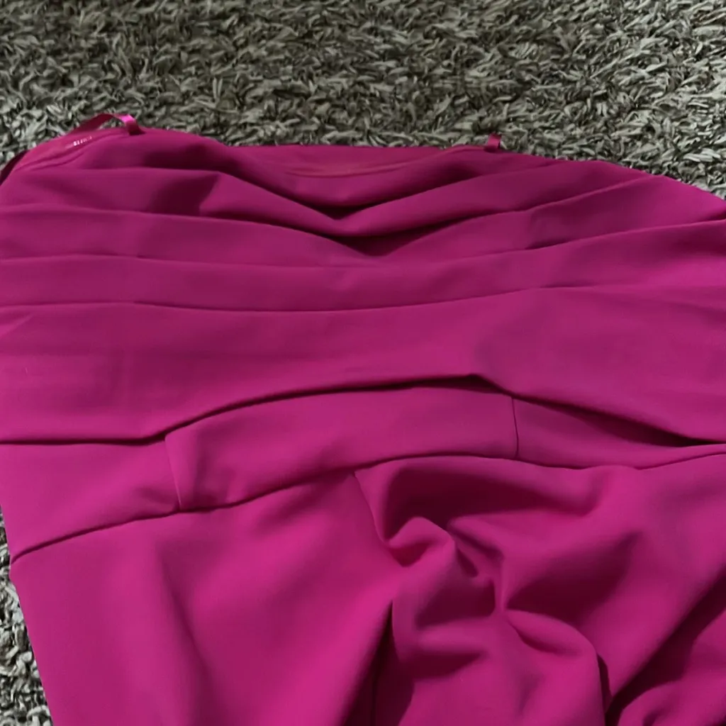 NWT Crystal Doll Pink Wide Leg Pants High-Waisted - Image 4