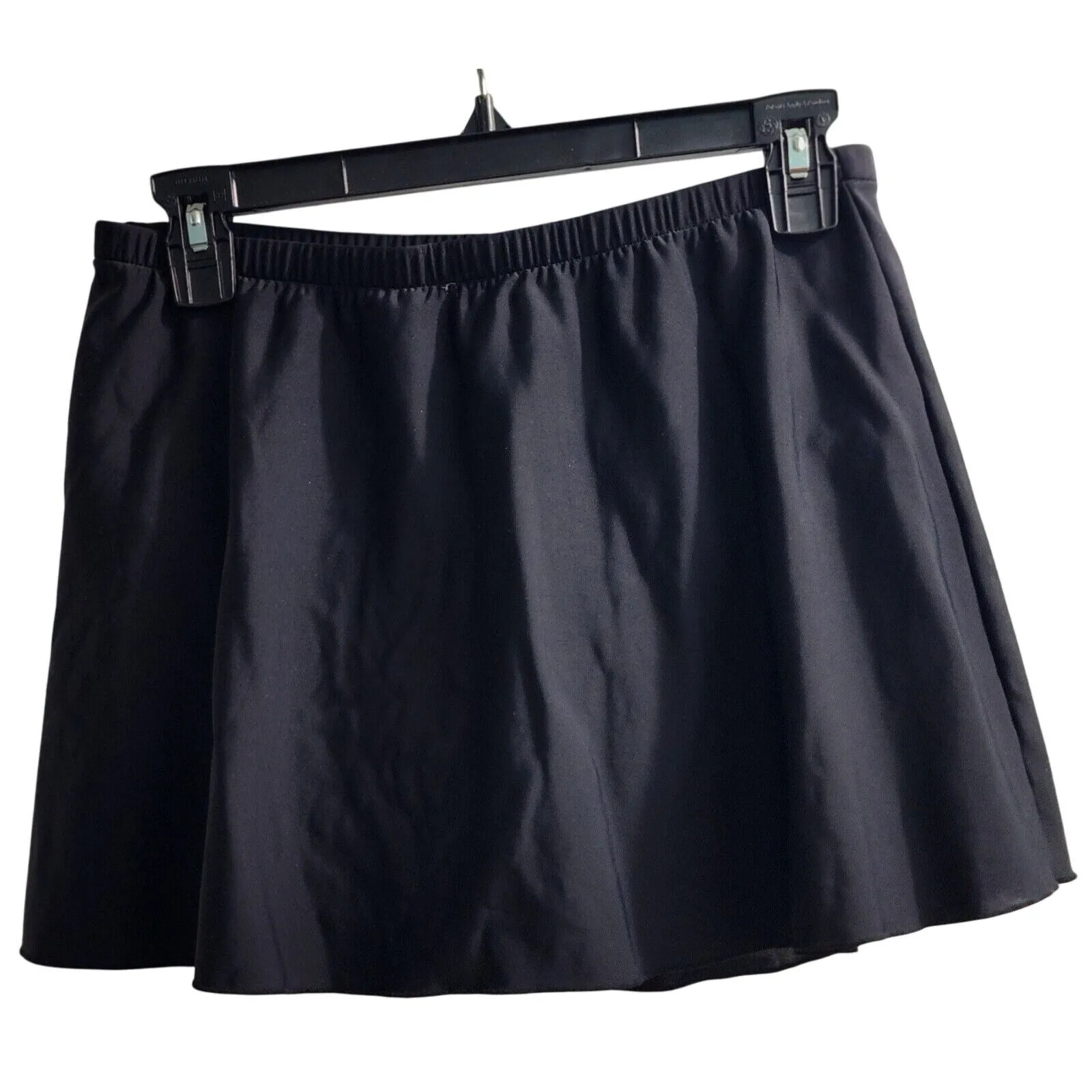 Slimshaper For All Tankini Swimsuit Skirt Set Floral Print Ruched‎ 12 Black - Image 9