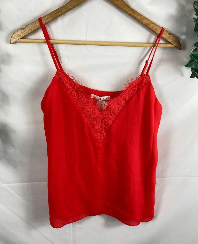 NWT Socialite lace trim tank - Image 2