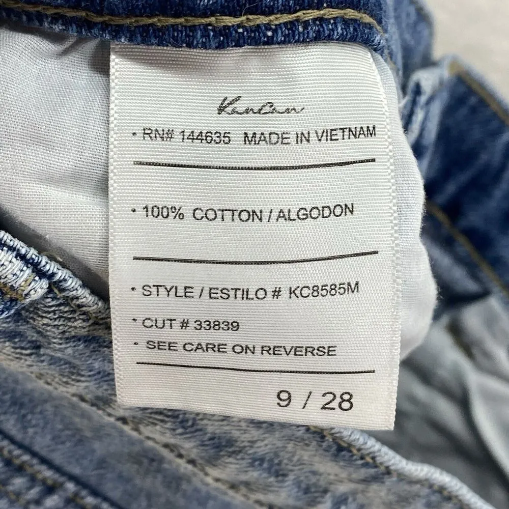 Kancan Jean Shorts Womens 9 (28) Estilo Mid - Image 8