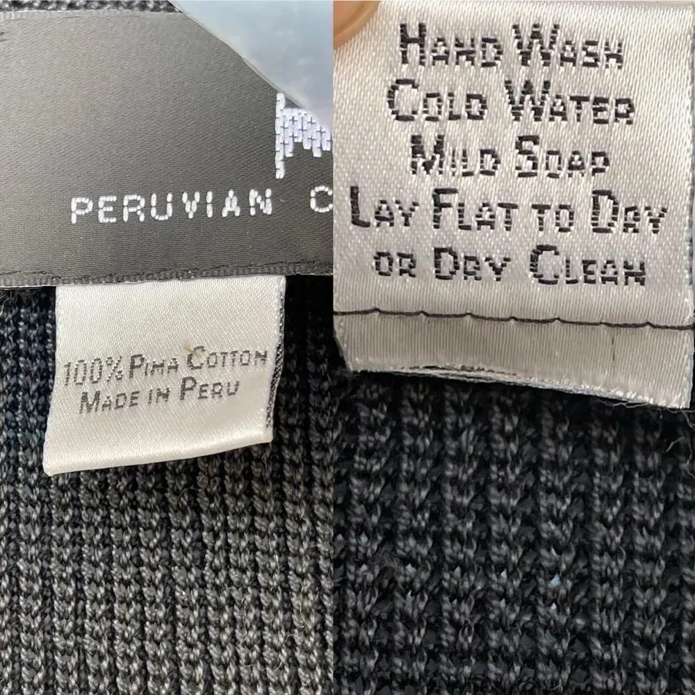 Peruvian Connection  pima cotton dress xs - Image 8