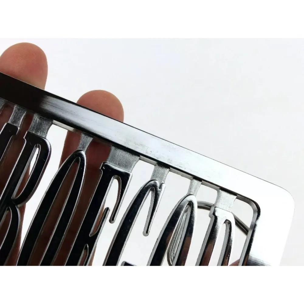 Lamb of God Chrome Metal Logo Belt Buckle 2007 Congregation Fan Club - Image 9