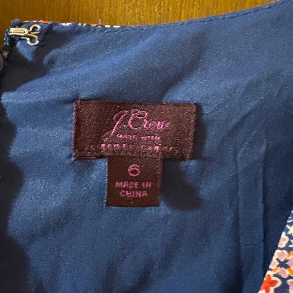 J. Crew with Liberty Fabric Kayoko Wrapped Floral Dress - Image 5