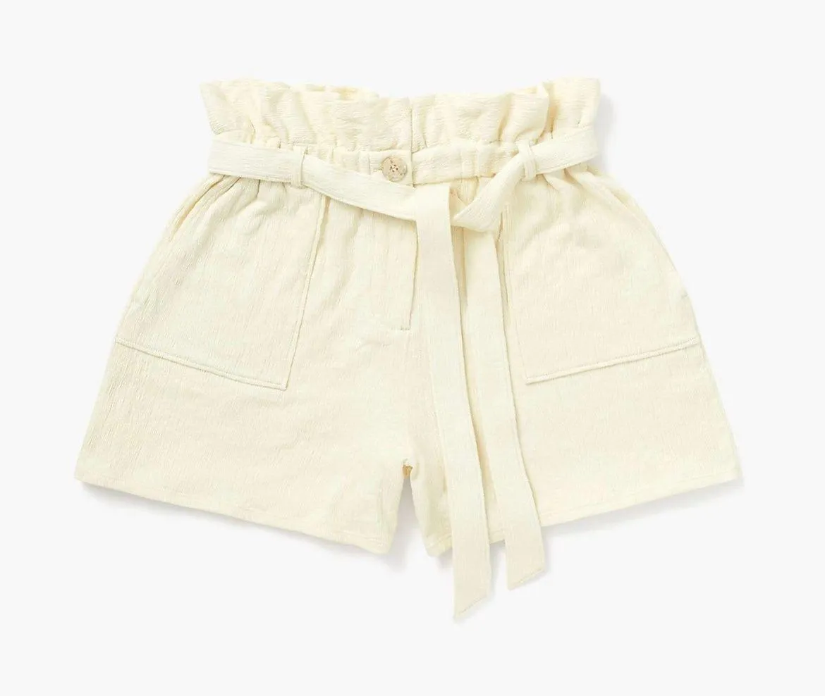 Richer Poorer Cloud Weave Paperbag Shorts - Image 4