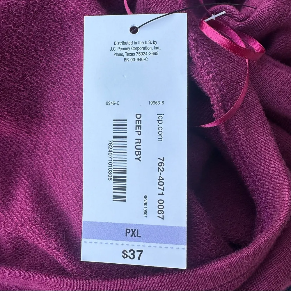 a.n.a A New Approach Deep Ruby Petite Top - Image 15