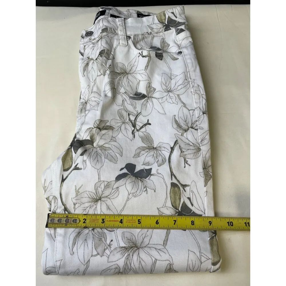 Buffalo David Bitton Women's Beige Pants/ Jeans Ankle High rise SIze 10 SKU 4912 - Image 6