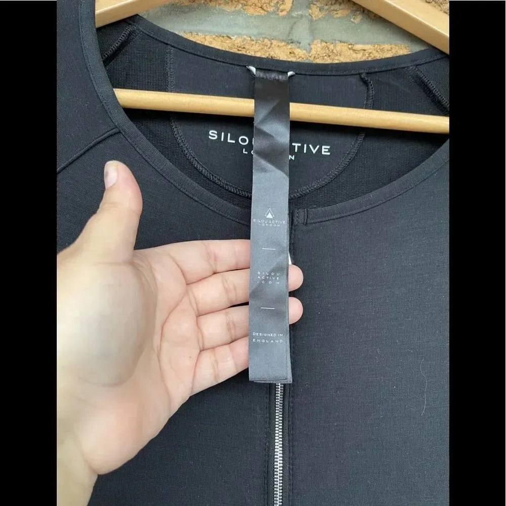 silou active london natalia black jumpsuit small Black - Image 7