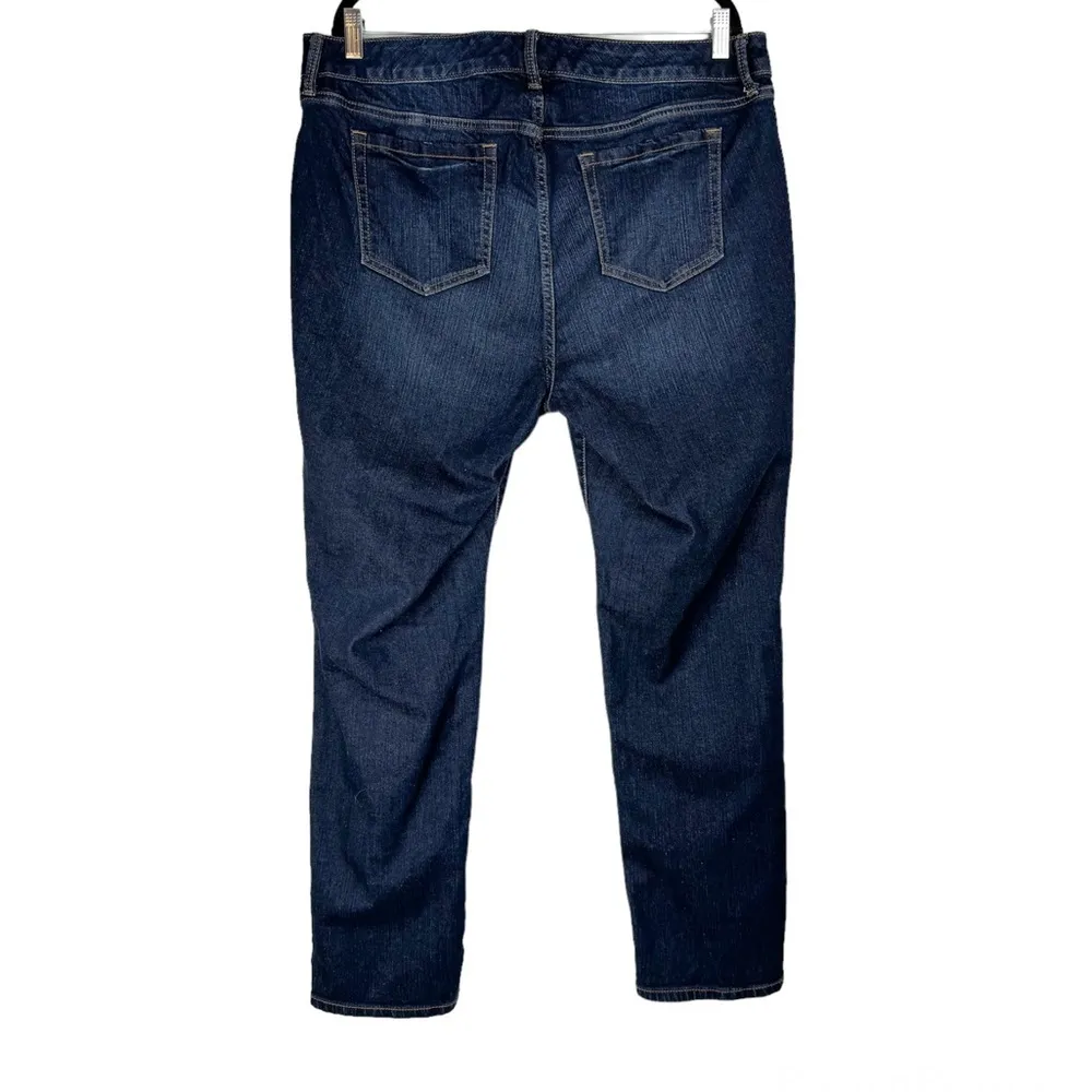 Torrid Boyfriend Straight Vintage Stretch Dark Wash Jeans Sz 18 - Image 4