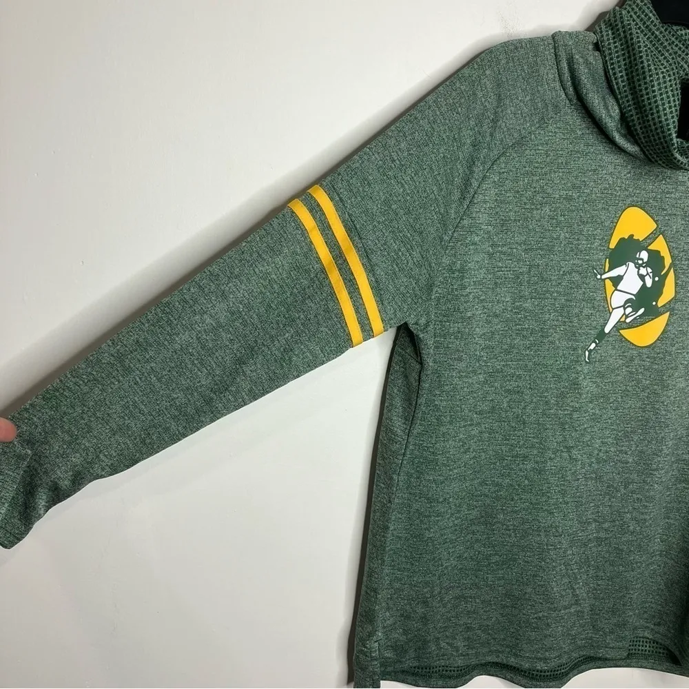 Nike Green Bay‎ Packers pullover size large - Image 2