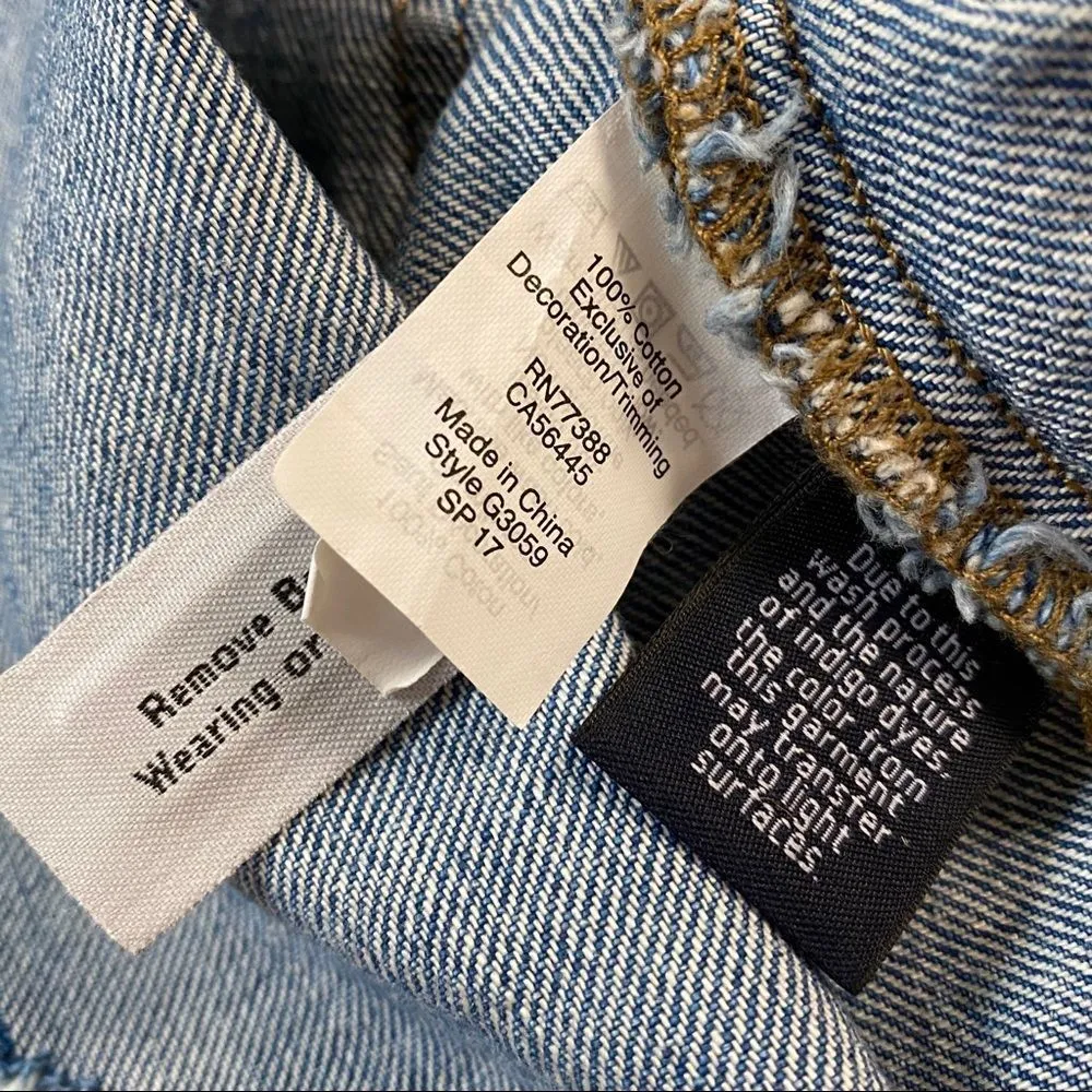 Madewell 24 Blue Mini Skirt Jeans - Image 8