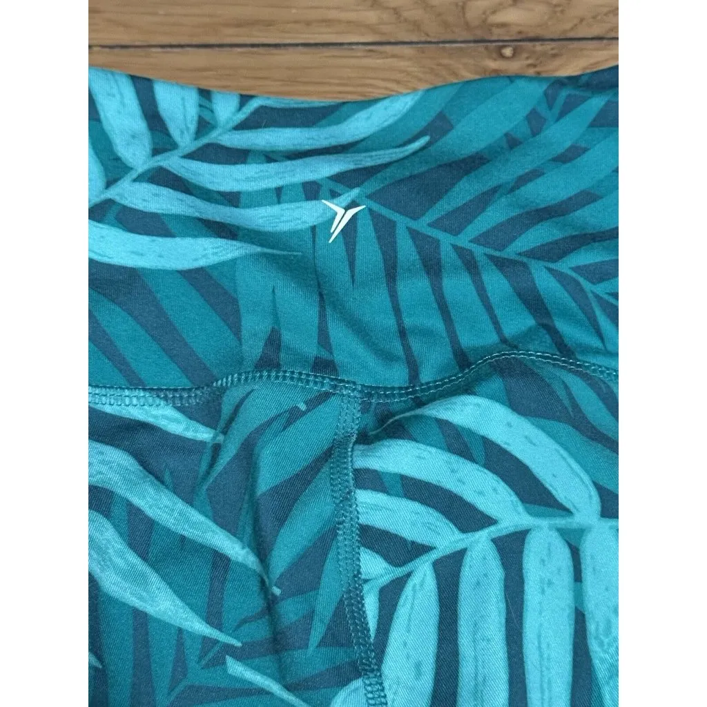 Old Navy Active Leggings Go Dry‎ Women Size XS Floral Tropical Preppy Athleisure - Image 12