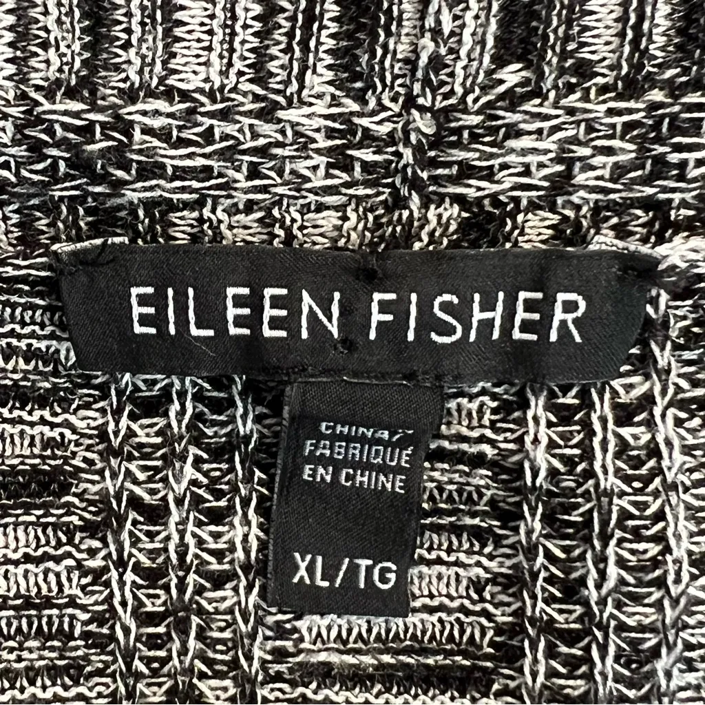 Eileen Fisher Womens Open Front Silk Knit Cardigan Size XL Capsule MInimalist - Image 9