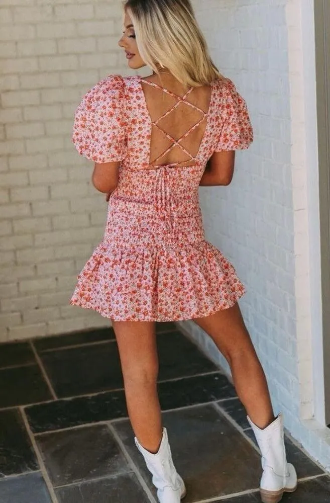 Tessa floral smocked dress - Image 2