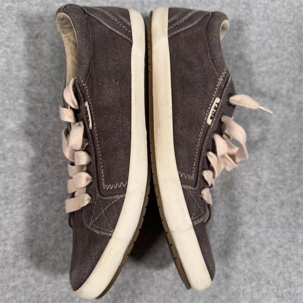 Taos Star Women's Canvas Sneakers Gray Size 9 Casual Lace - Image 11