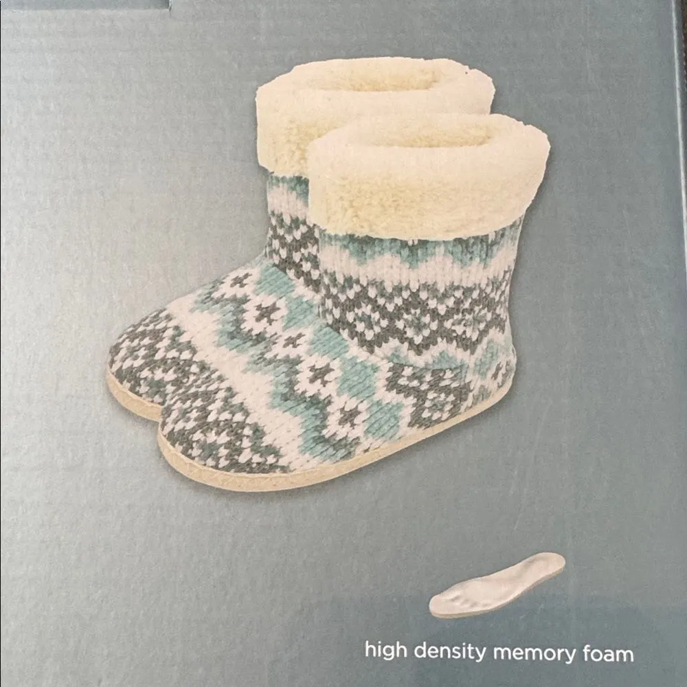 Women’s Wayland Square Quilted Slipper Boots Faux Fur Lining Size S 7 - Image 6