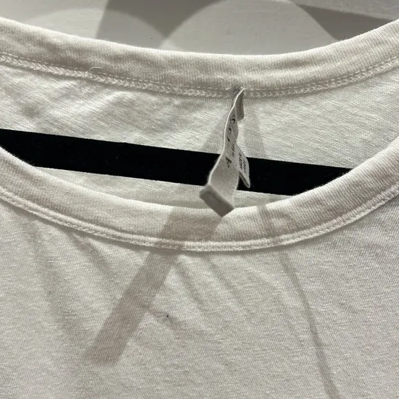 ALL SAINTS EYELET SLEEVES linen blend small‎ TOP - Image 7