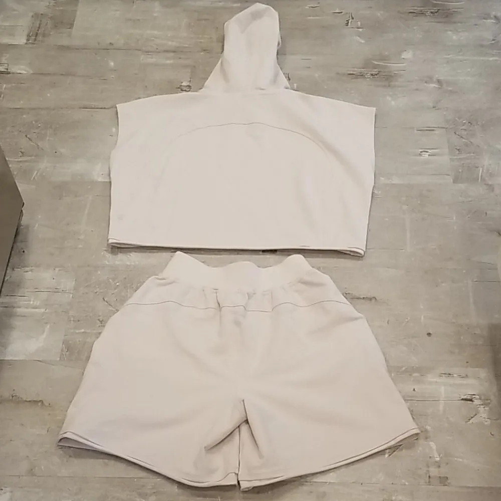 💕LULULEMON💕 LA Boxy Hoodie & High Rise Short Set - Image 14