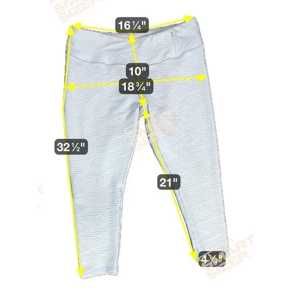 Calia by Carrie Underwood Women Light‎ Blue Leggings Sz XL Activewear Sporty - Image 6