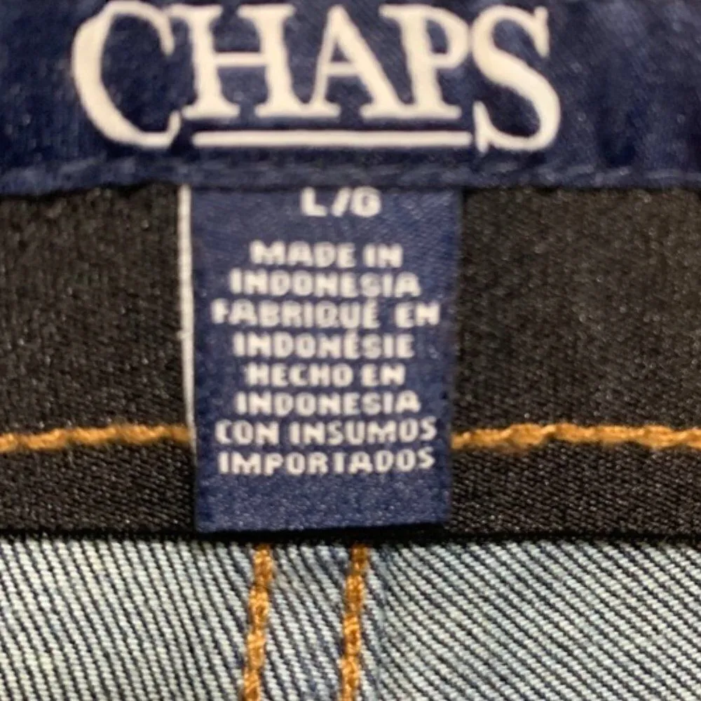 CHAPS  Classic Stretch Pull On Elastic Waist Jean - Image 5