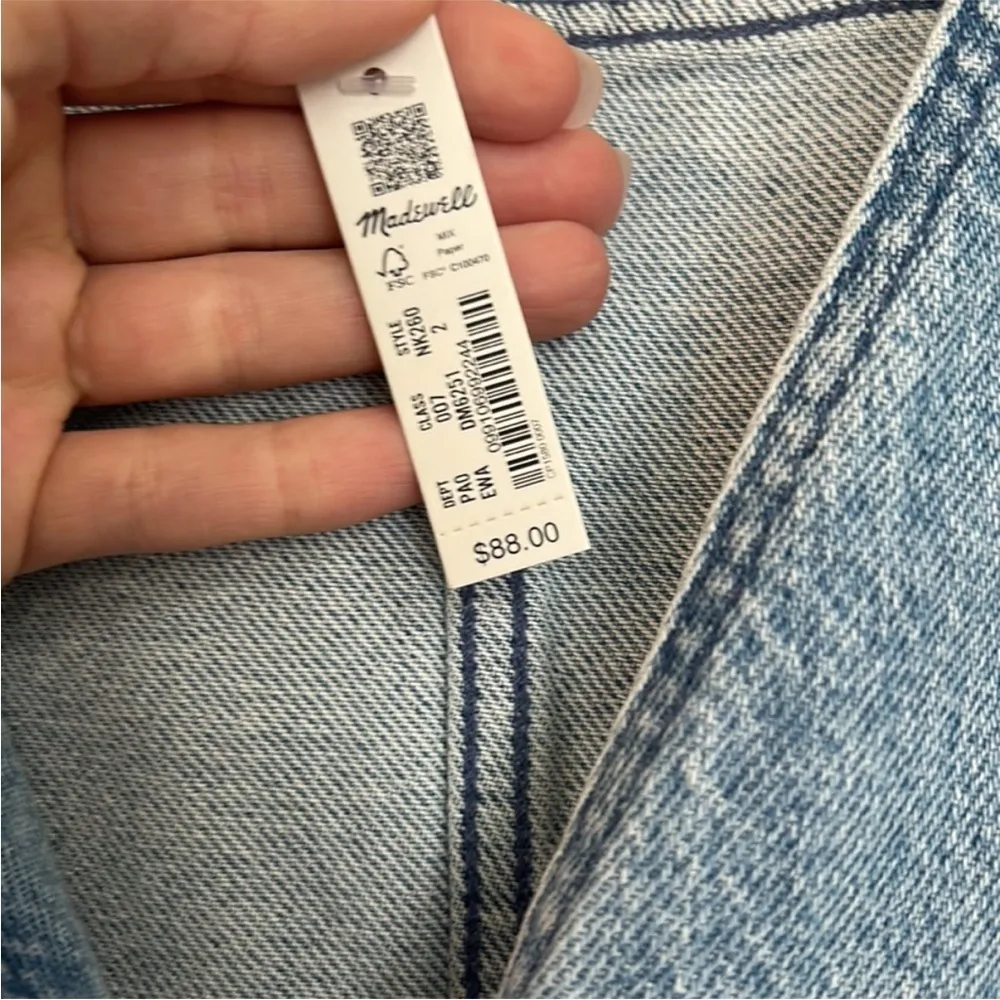 Denim Vest NWT size 2 - Image 2