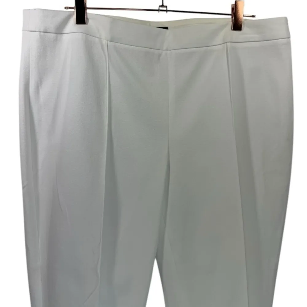 NWT Brooks Brothers Side Zip‎ Ankle Pants White 14 - Image 5