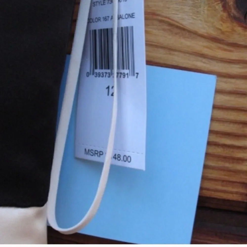 NWT Black Beige Dress - Image 7