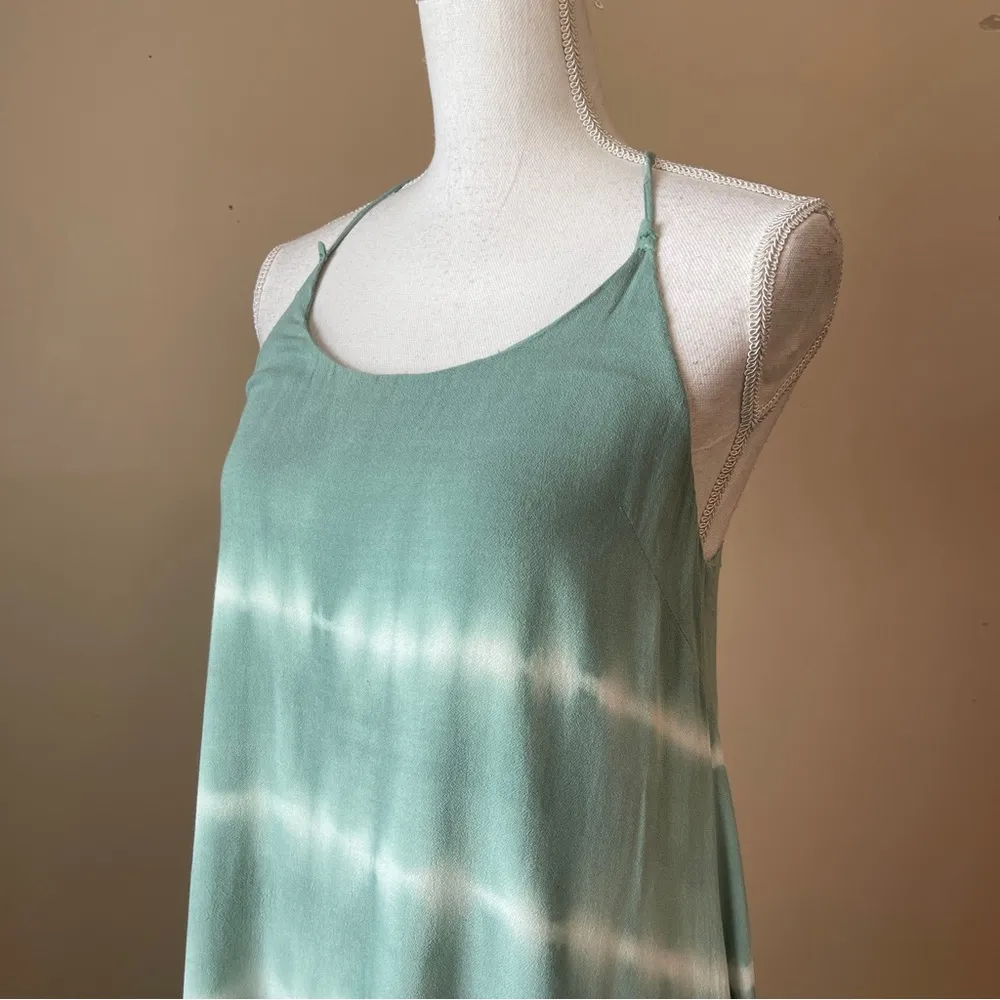 BISHOP + YOUNG | Green Tie Dye Tunic Tank Top Sz XS - Image 3