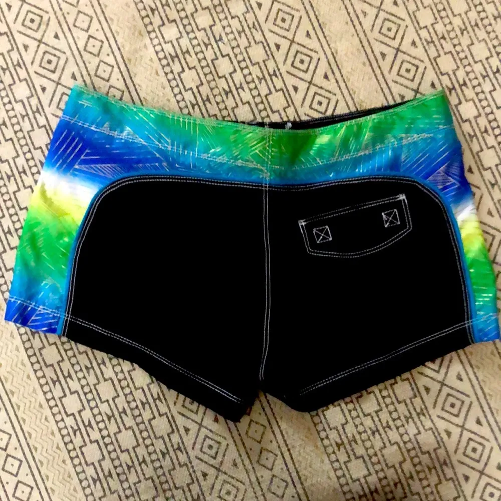 retro vintage, swim Bodyshort sz L - Image 2