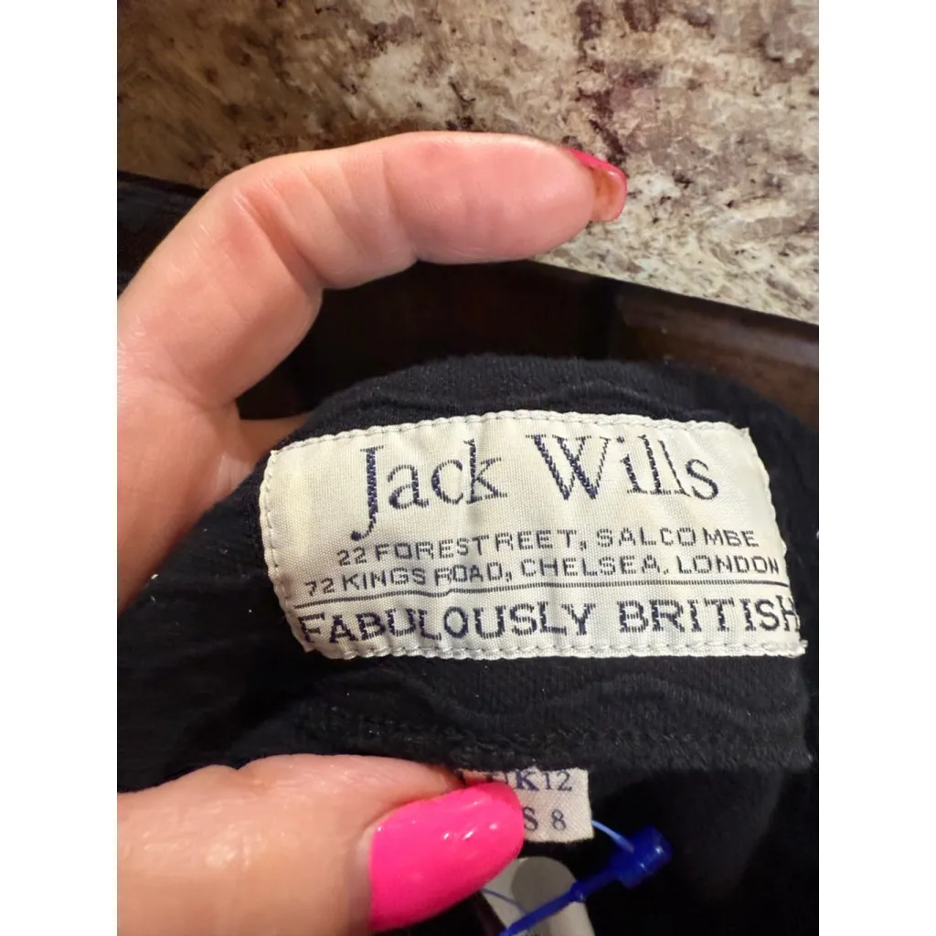 Women's Jack Wills Black Mini Skirt S - Image 4
