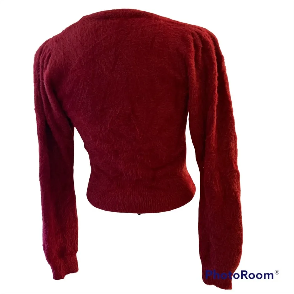ASTR the label Long Sleeve Square Neck Fuzzy Sweater - Image 5
