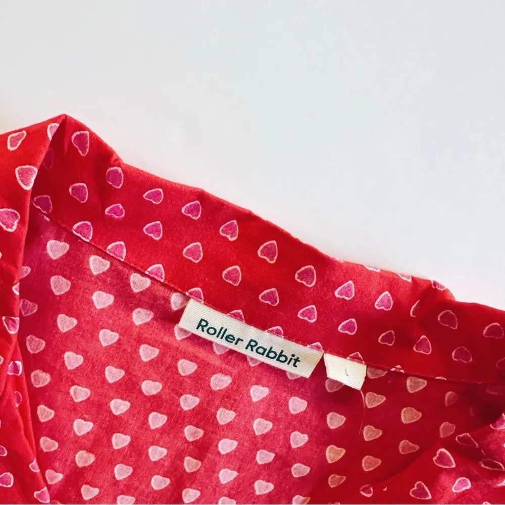 Roller Rabbit Hearts Perlita Lounge Dress - Image 4
