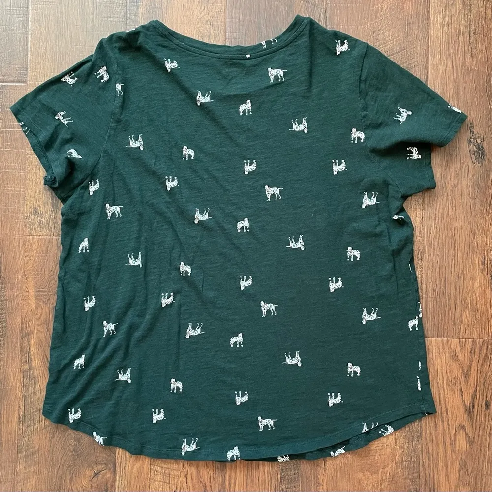 OLD NAVY t-shirt, size XL tall - Dalmatian dog print! - Image 2