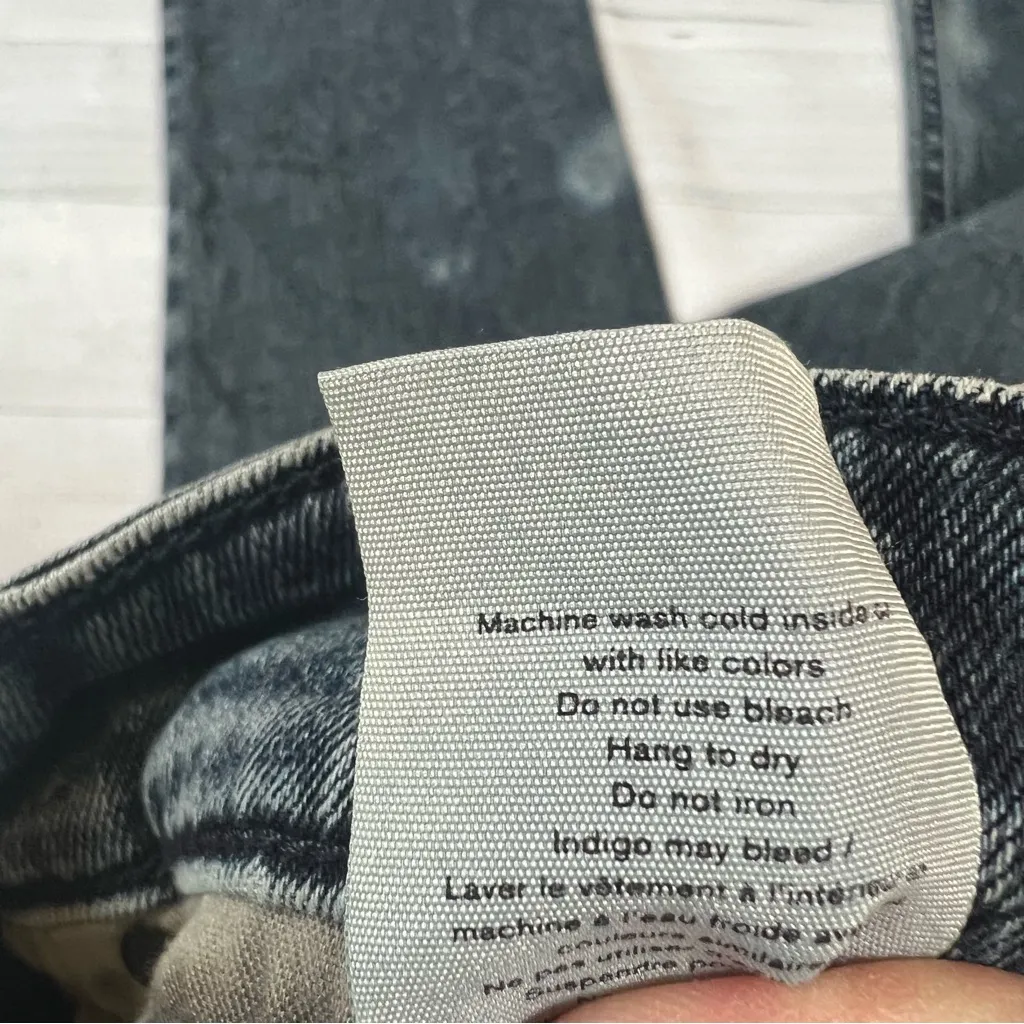 Rag & Bone Dre Slim Fit Jeans Ziggy1 Dark Indigo Size 27 - Image 8