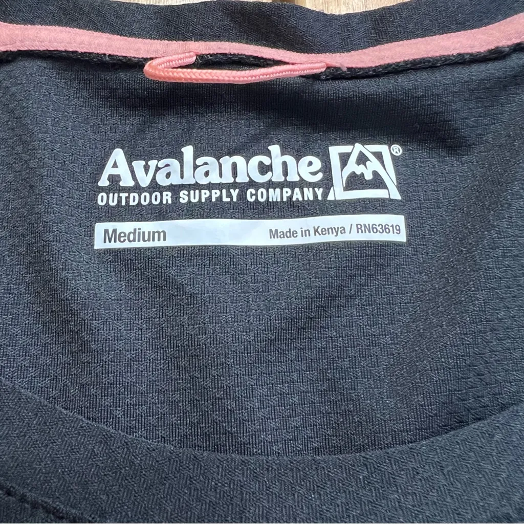 Avalanche Outdoor Supply Co. Black Performance Dress Size Medium - Image 2