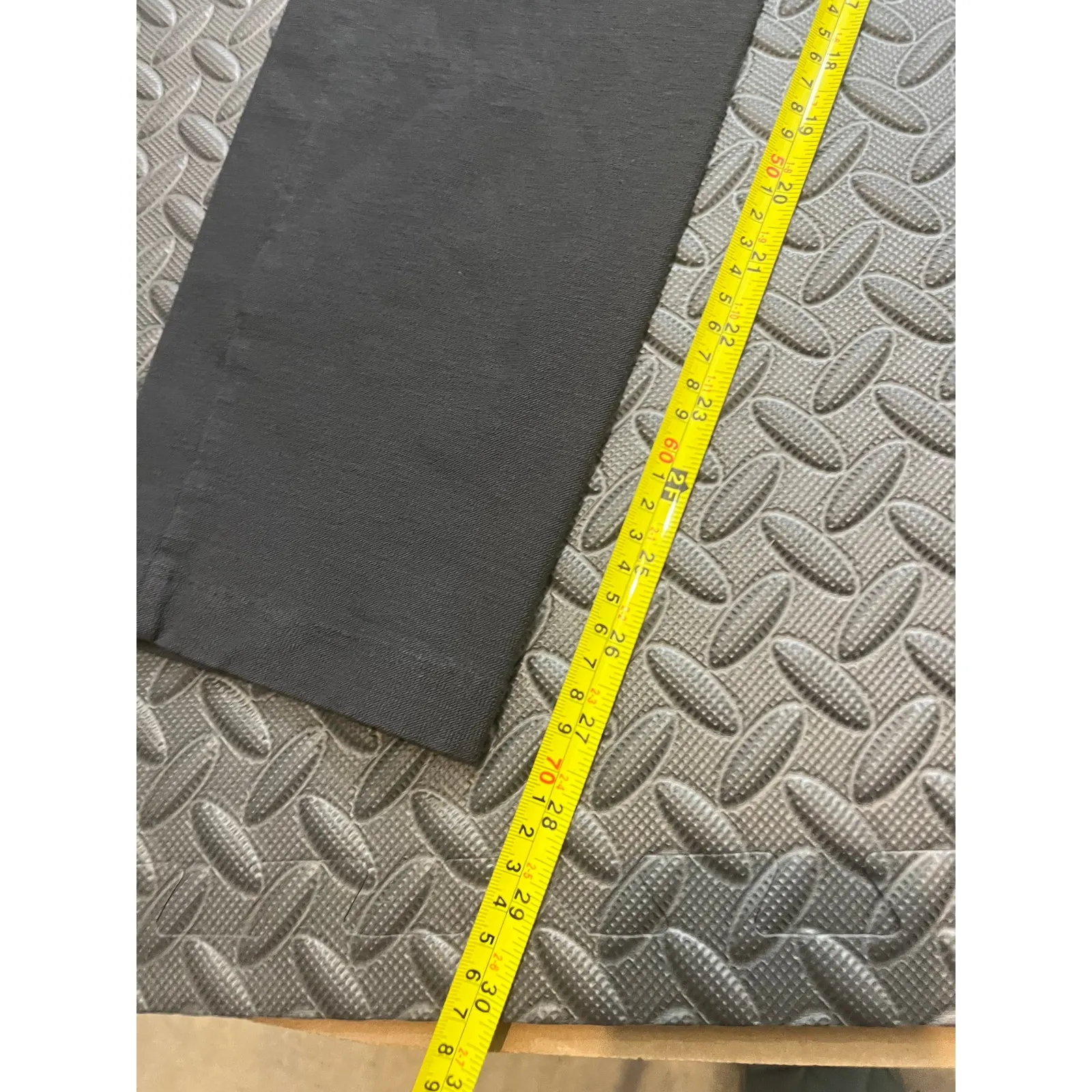 Eileen Fisher Womens Black Stretchy Work Casual Business Office Pants Size Small - Image 6