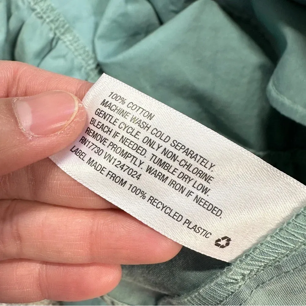 Ava & Viv Plus Size Balloon 3/4 Sleeve A-Line Tiered Dress Flowy in Teal Size X - Image 15