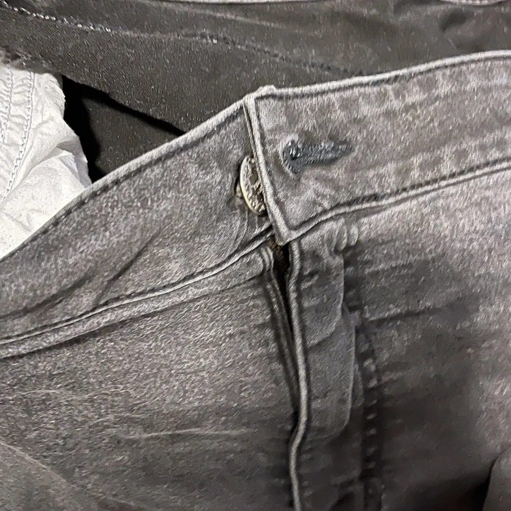 Black Denim Work Pants Size 18 - Image 6