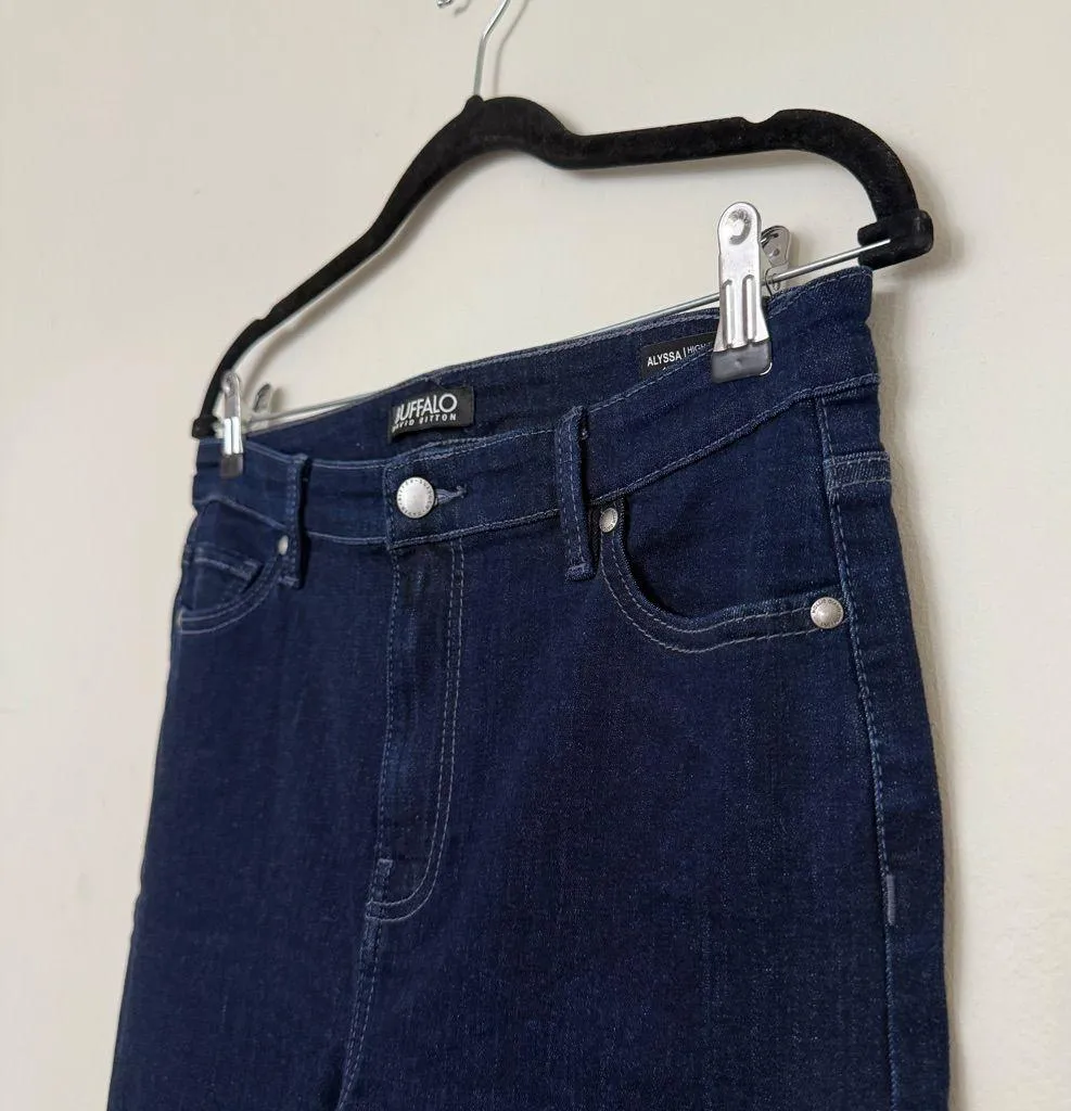 Buffalo David Bitton Alyssa High Rise Straight Leg Jeans - Image 3