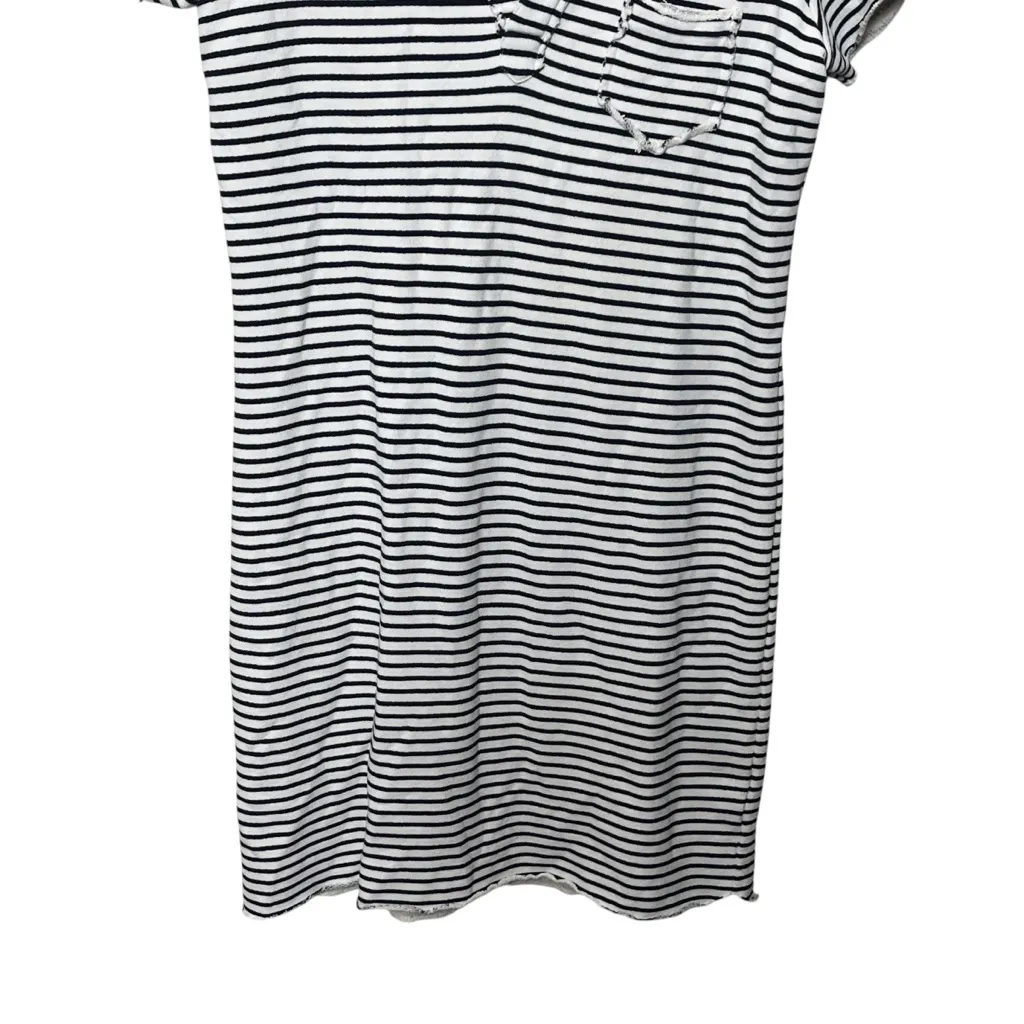 Frank & Eileen Lauren Polo Dress Heritage Navy White Stripe Women’s Medium - Image 4