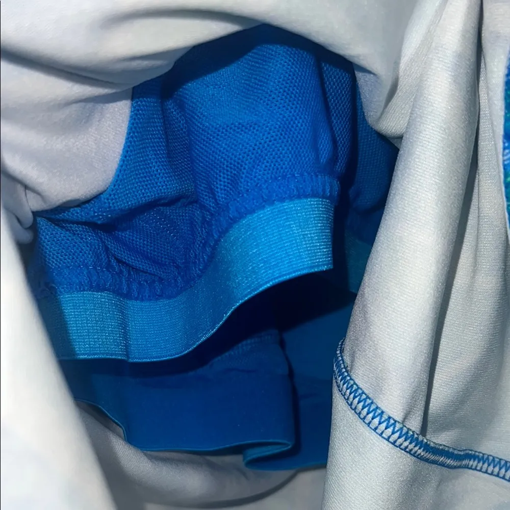 Xersion Blue Sleeveless Graphic Tank Top - Image 5