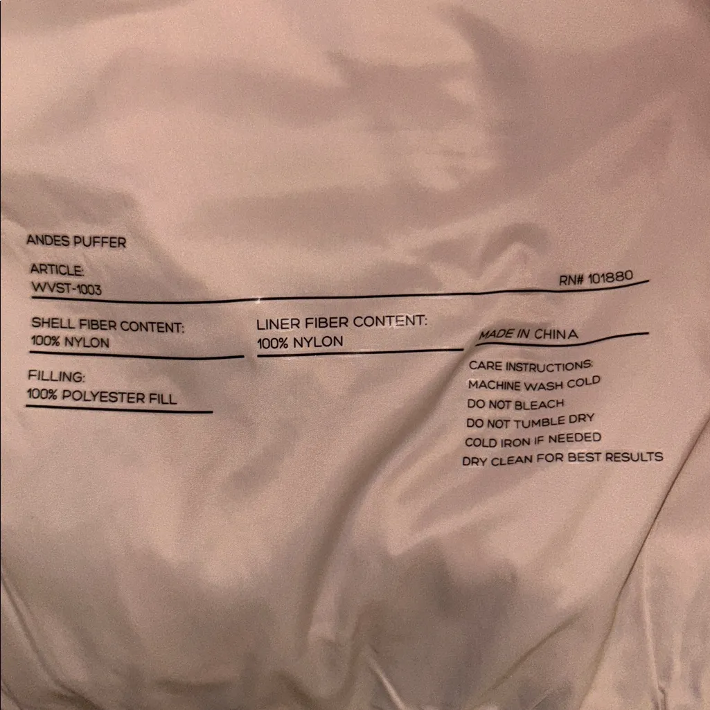 7 Diamonds Womens Andes Front Zipper Puffer Vest in Color Pearl‎ Sz Small White - Image 7