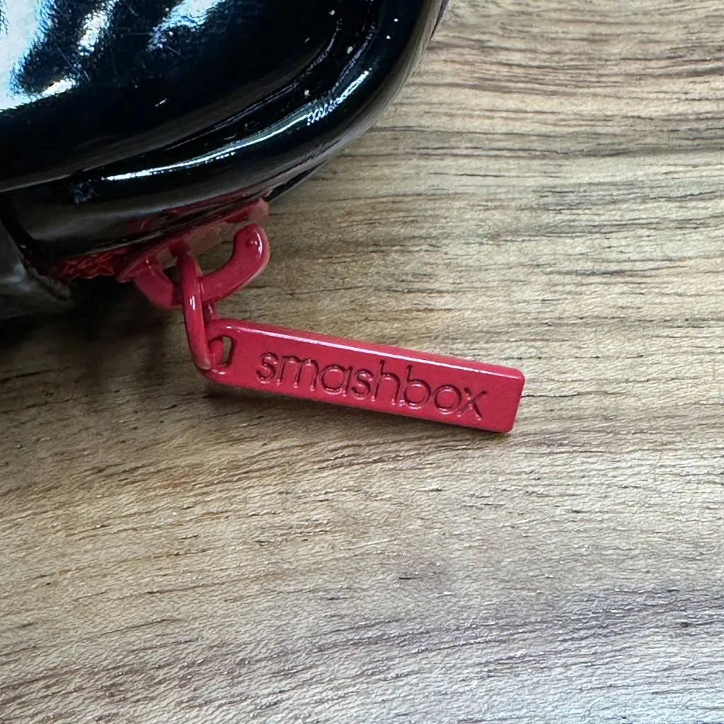EUC Smash Box Patent Zipper Case (Bag Included) Red - Image 3