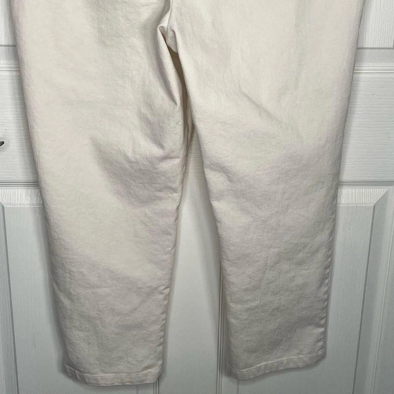 A New Day Cream Paperbag Waist Pants - Image 8