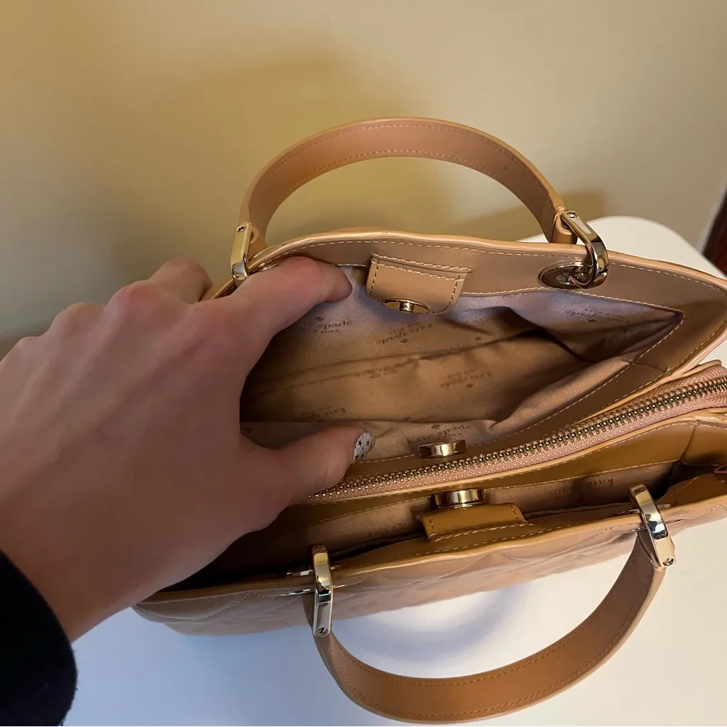 Kate Spade Tiramisu Quilted Satchel - Image 12