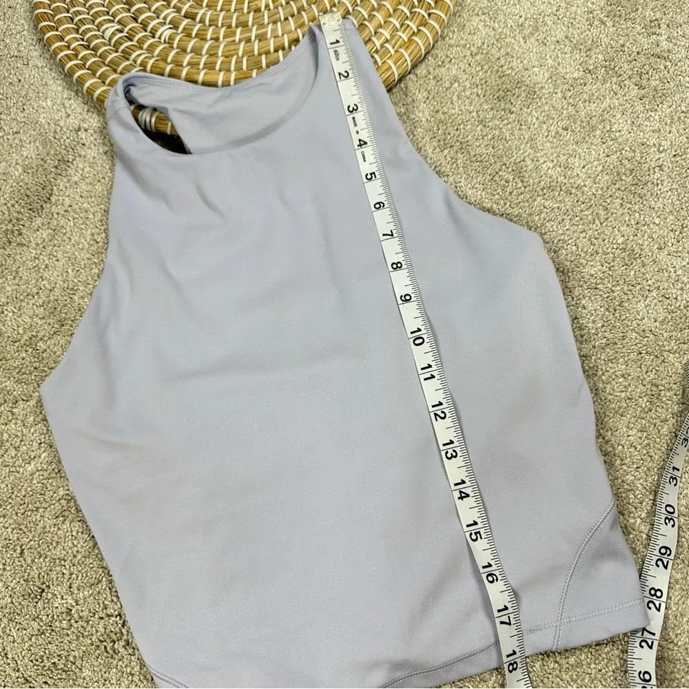 All In Motion  Everyday Soft Racerback Tank Top Built in Bra in Lilac Size S - Image 11