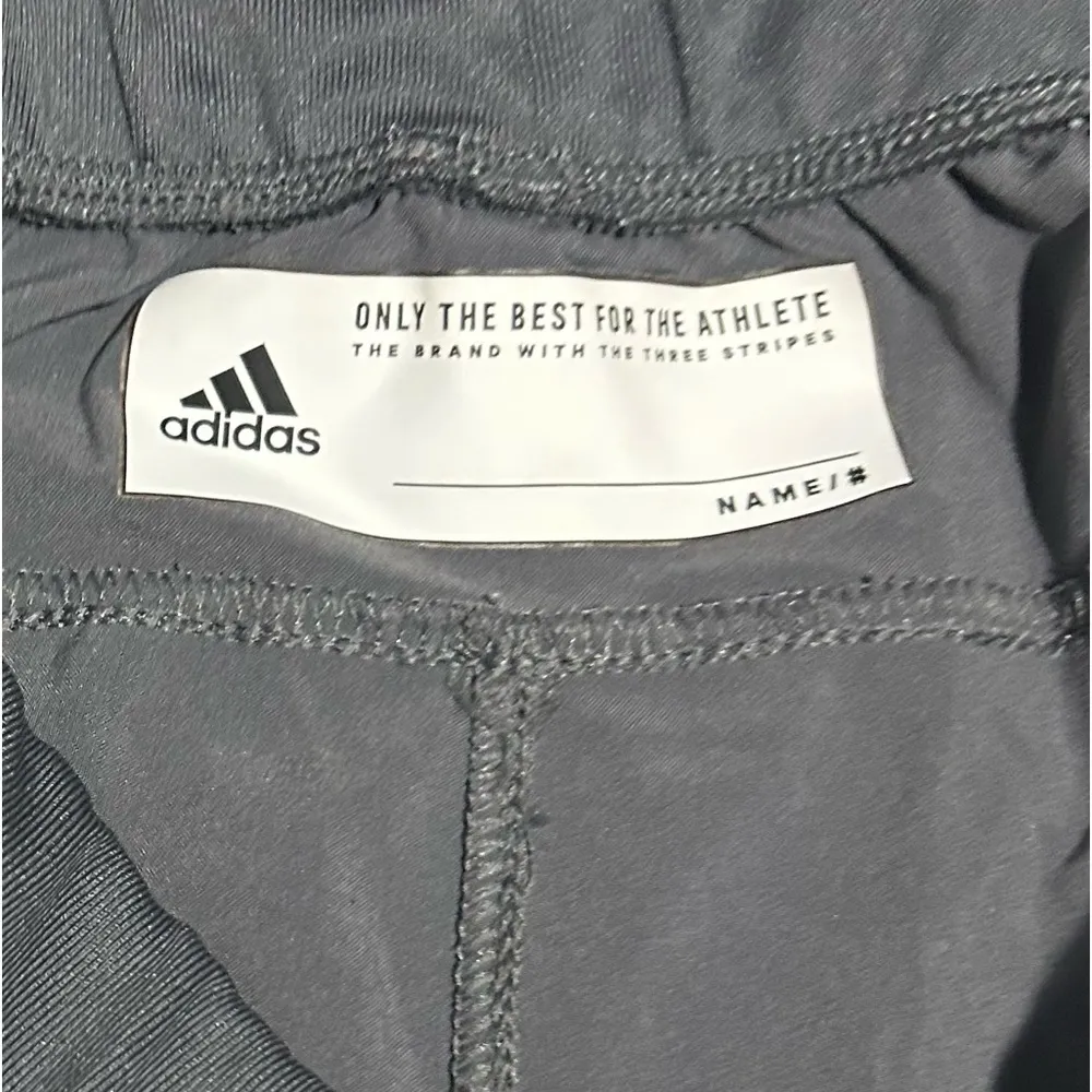 Adidas Women's Under the Lights Woven Warm Up Training Pants Gray Sz Large 16-18 - Image 6