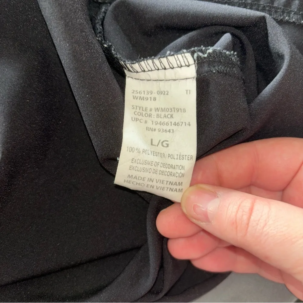 Scrubstar Black Fitted Short Sleeve scrub top - Image 6