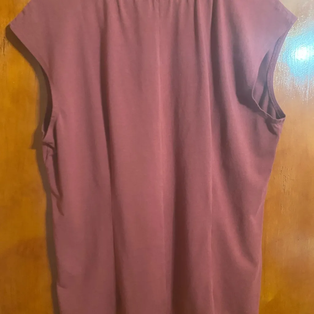 WHBM White House Black Market Peplum Seamed Blouse Size XL - Image 2