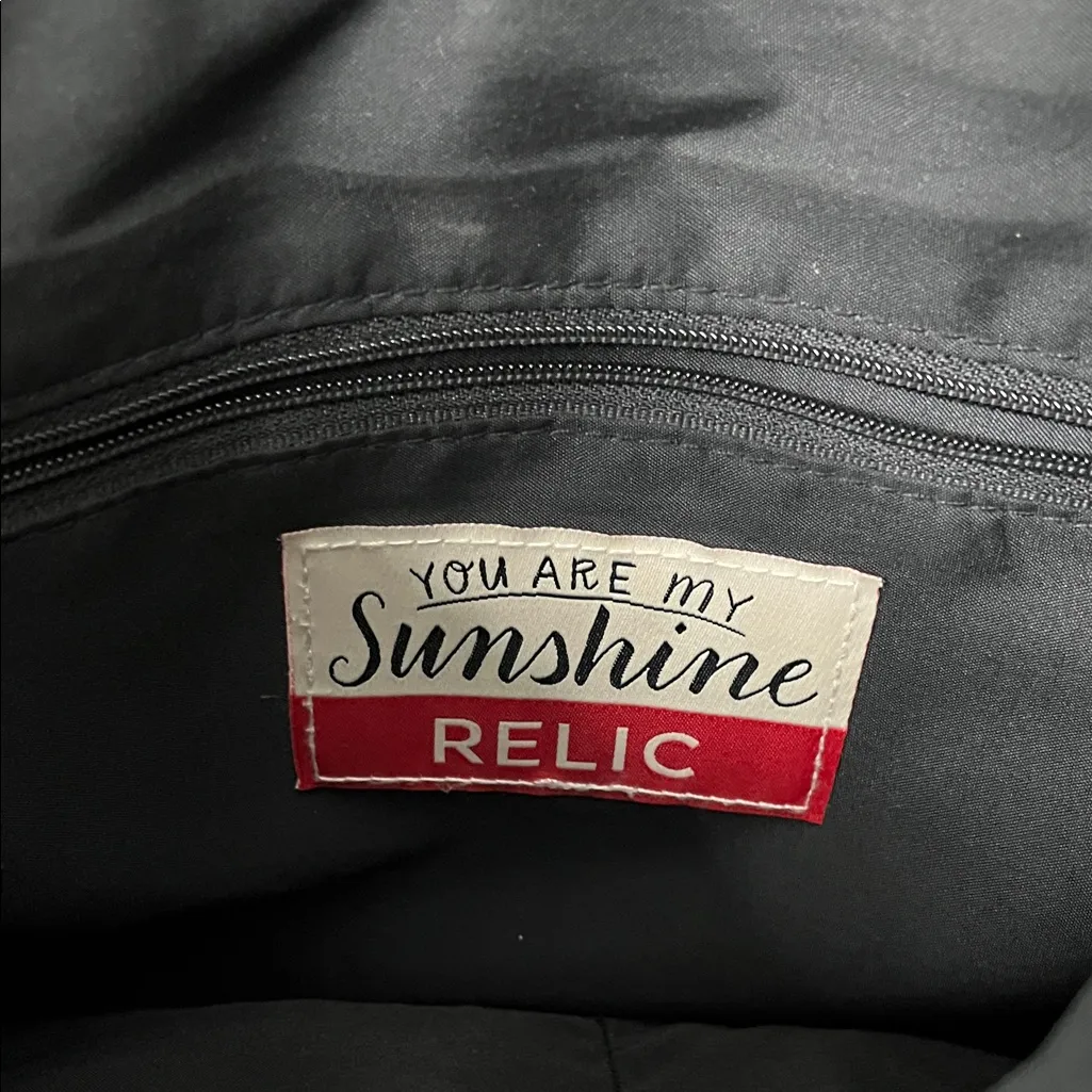 Relic by Fossil “You are my Sunshine" Faux Leather Crossbody / Shoulder Bag - Image 6