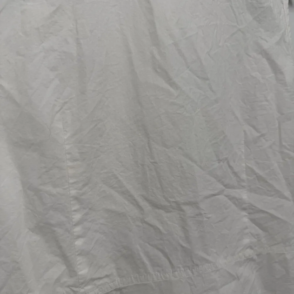 Solitaire White Eyelet Collared Button Sleeveless Tank Top Size Large - Image 8